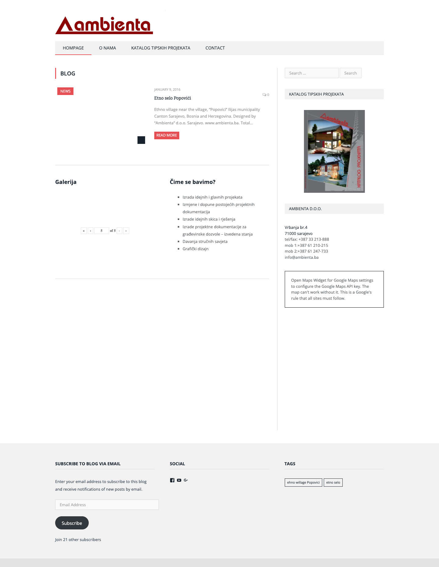 homepage