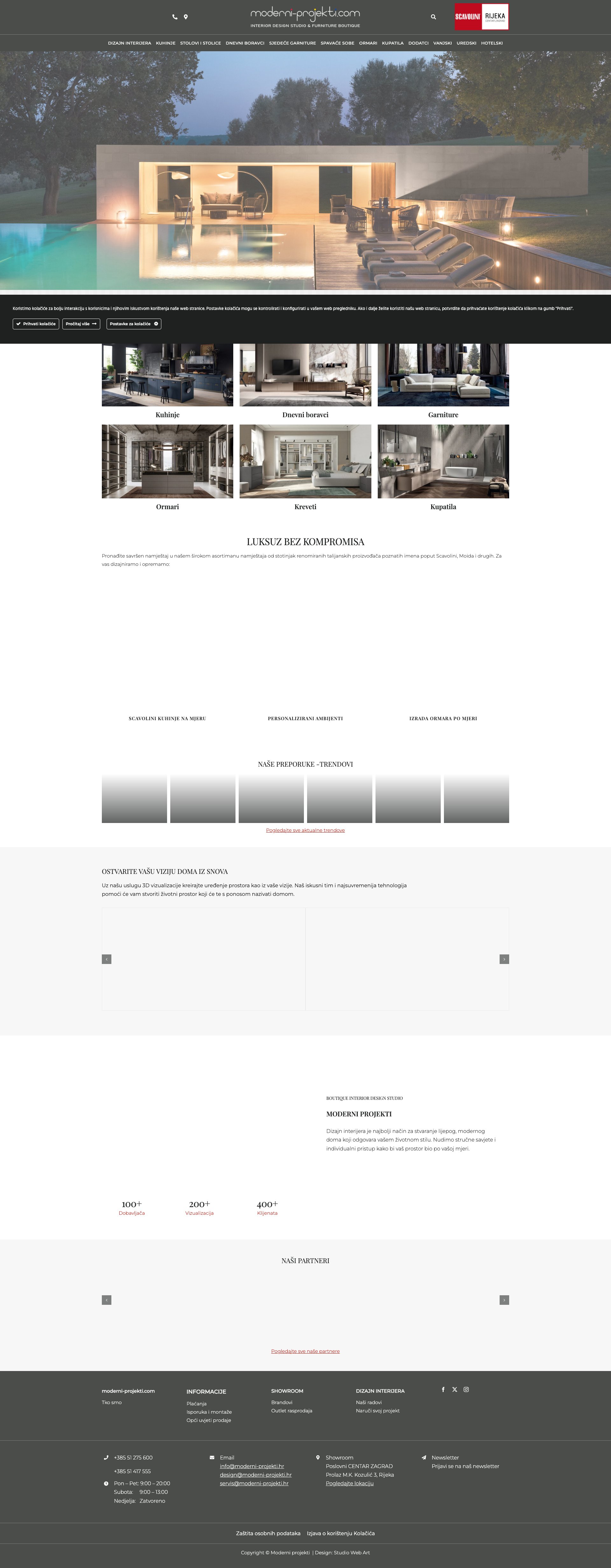 Scavolini showroom Rijeka