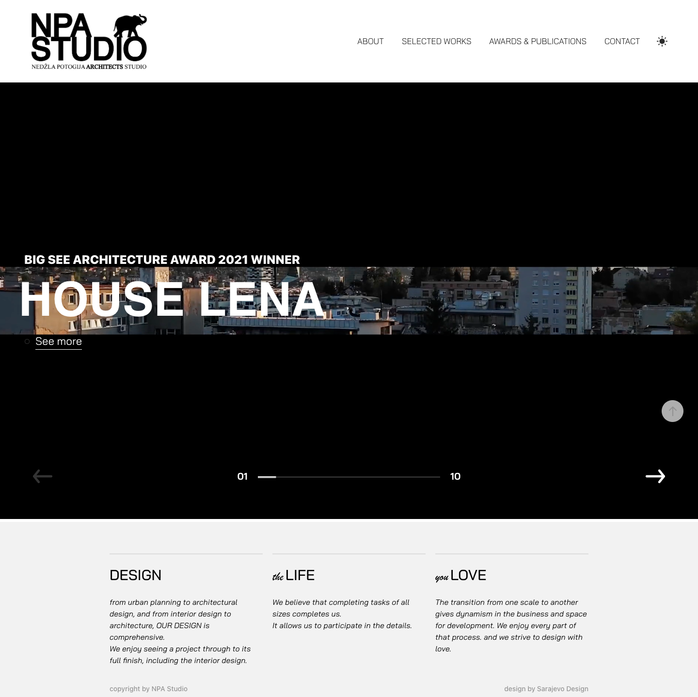 homepage