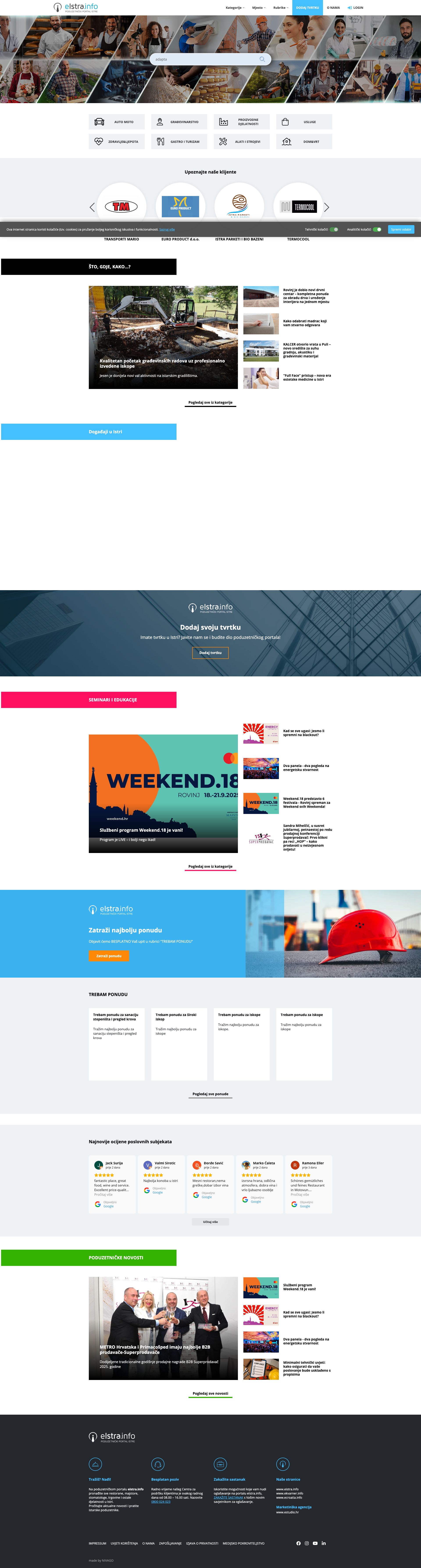 homepage