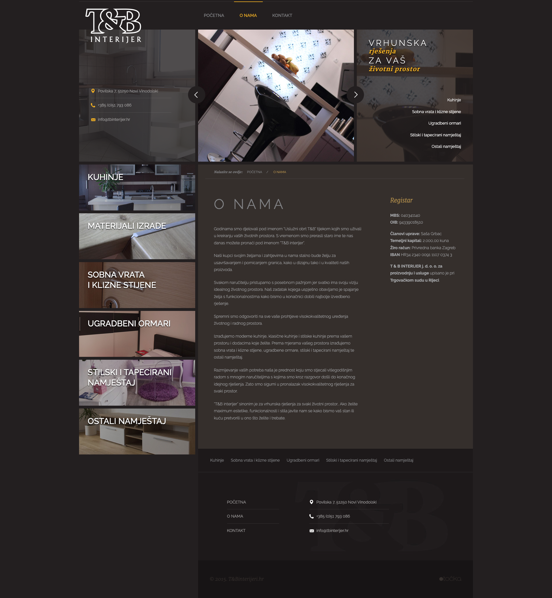 T & B Interior - projekti