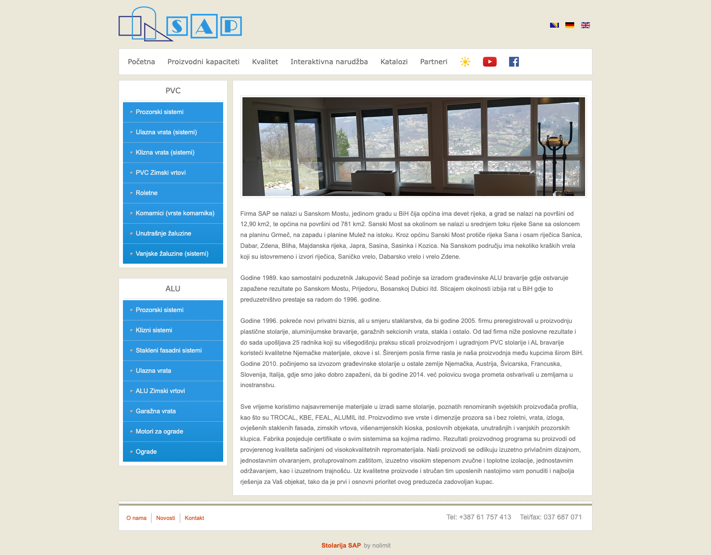 PVC - ALU Stolarija SAP - projekti