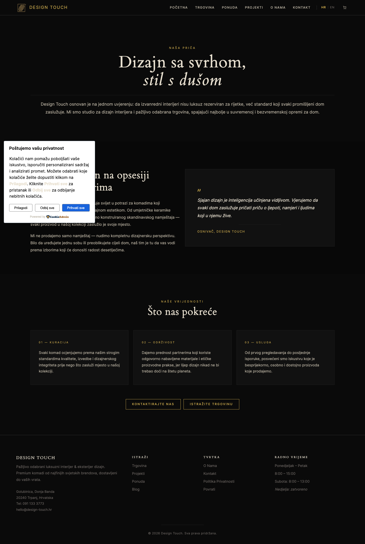 S. Touch Design - projekti