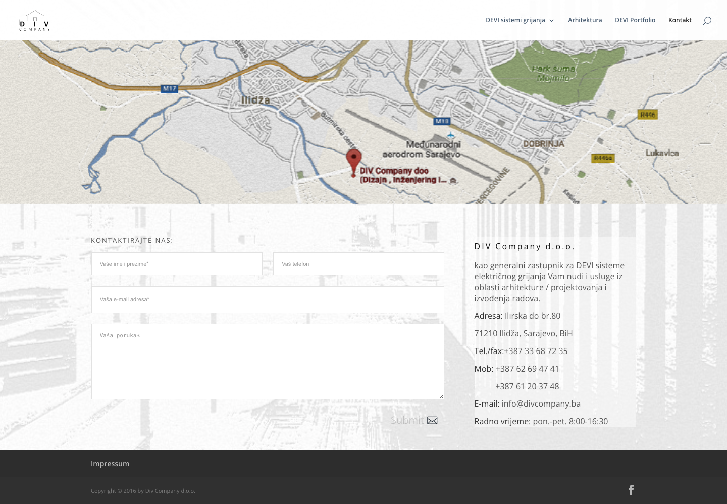 DIV Company doo (Dizajn , Inženjering i Vizualizacija) - projekti