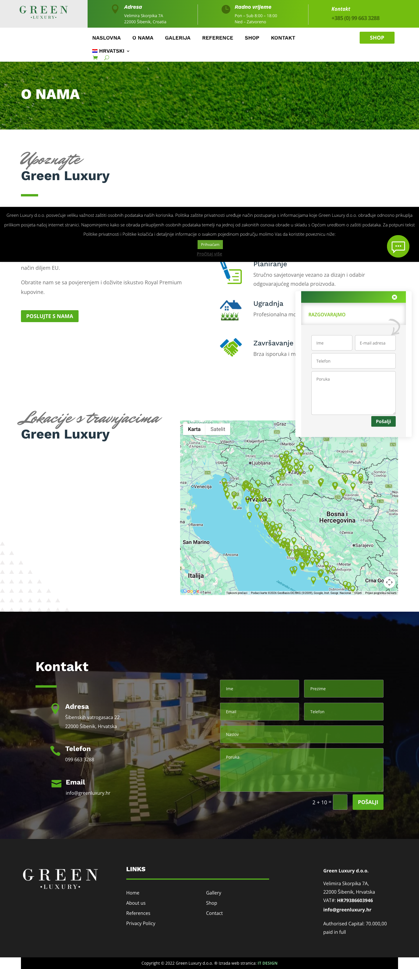 Green luxury doo - projekti