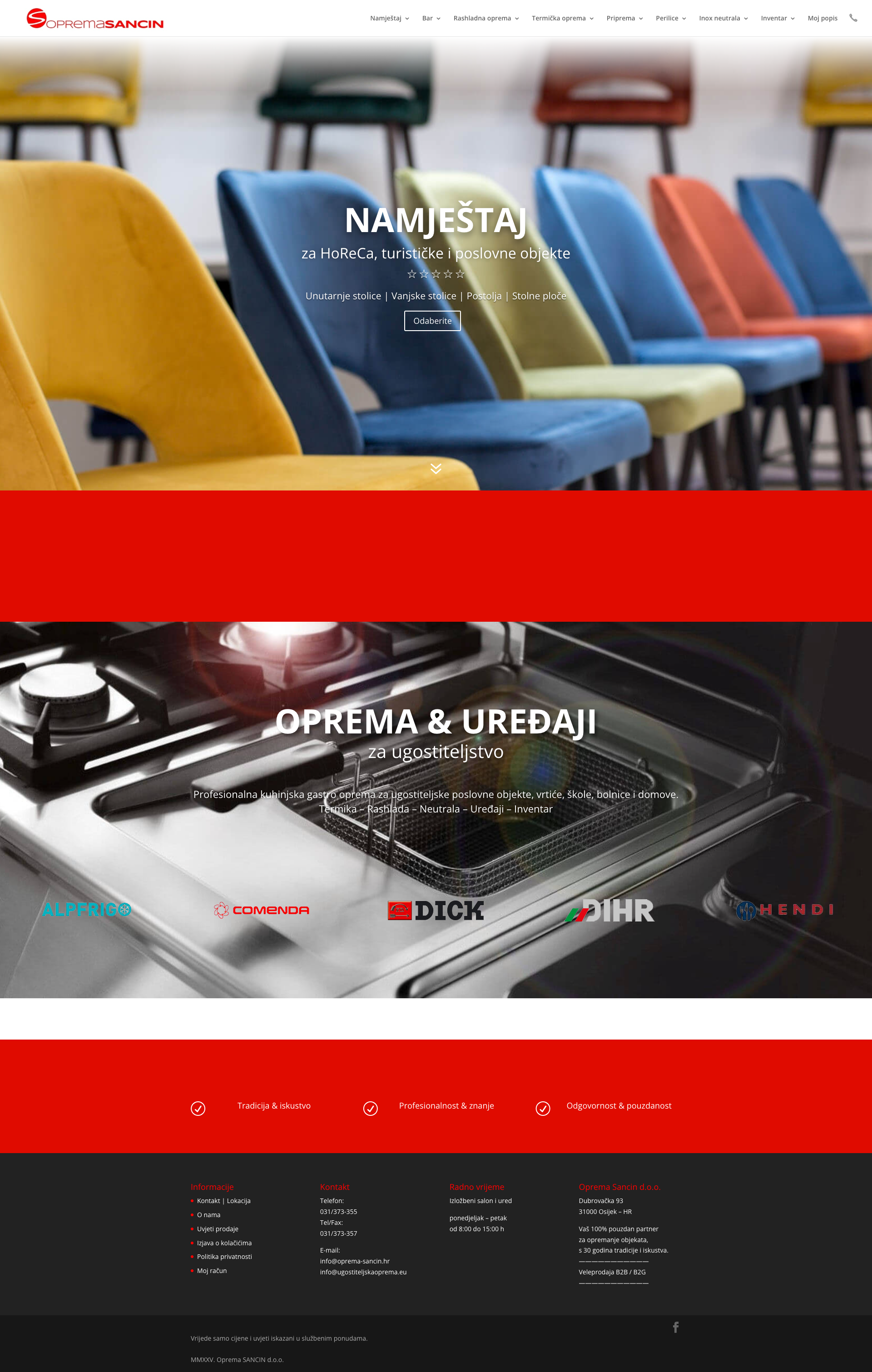 EQUIPMENT SANCIN Ltd. for Buildings and Trade