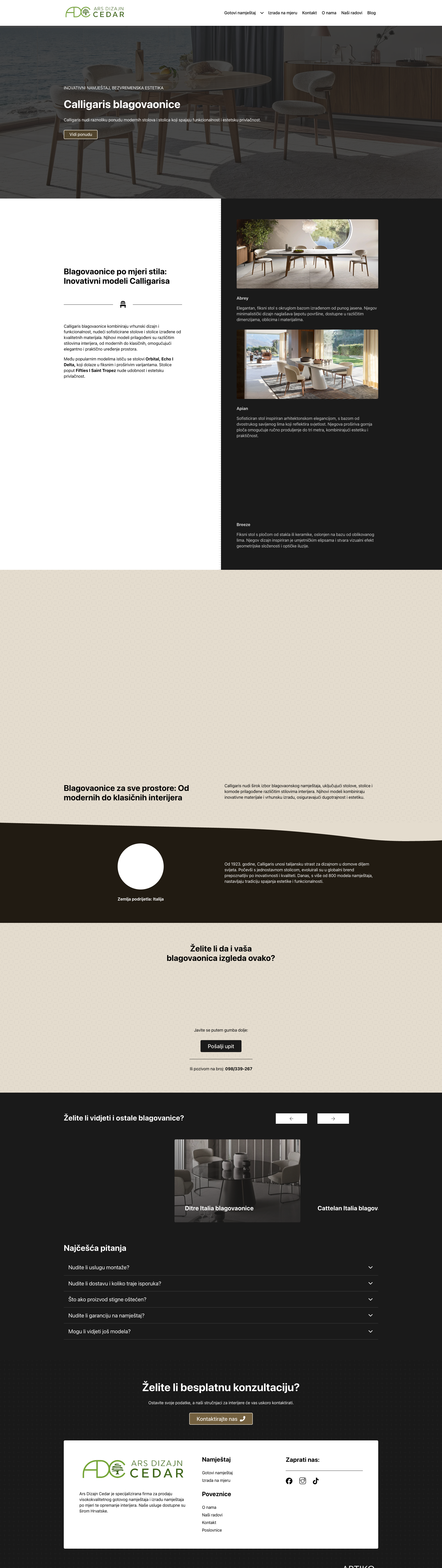 calligaris-blagovaonice