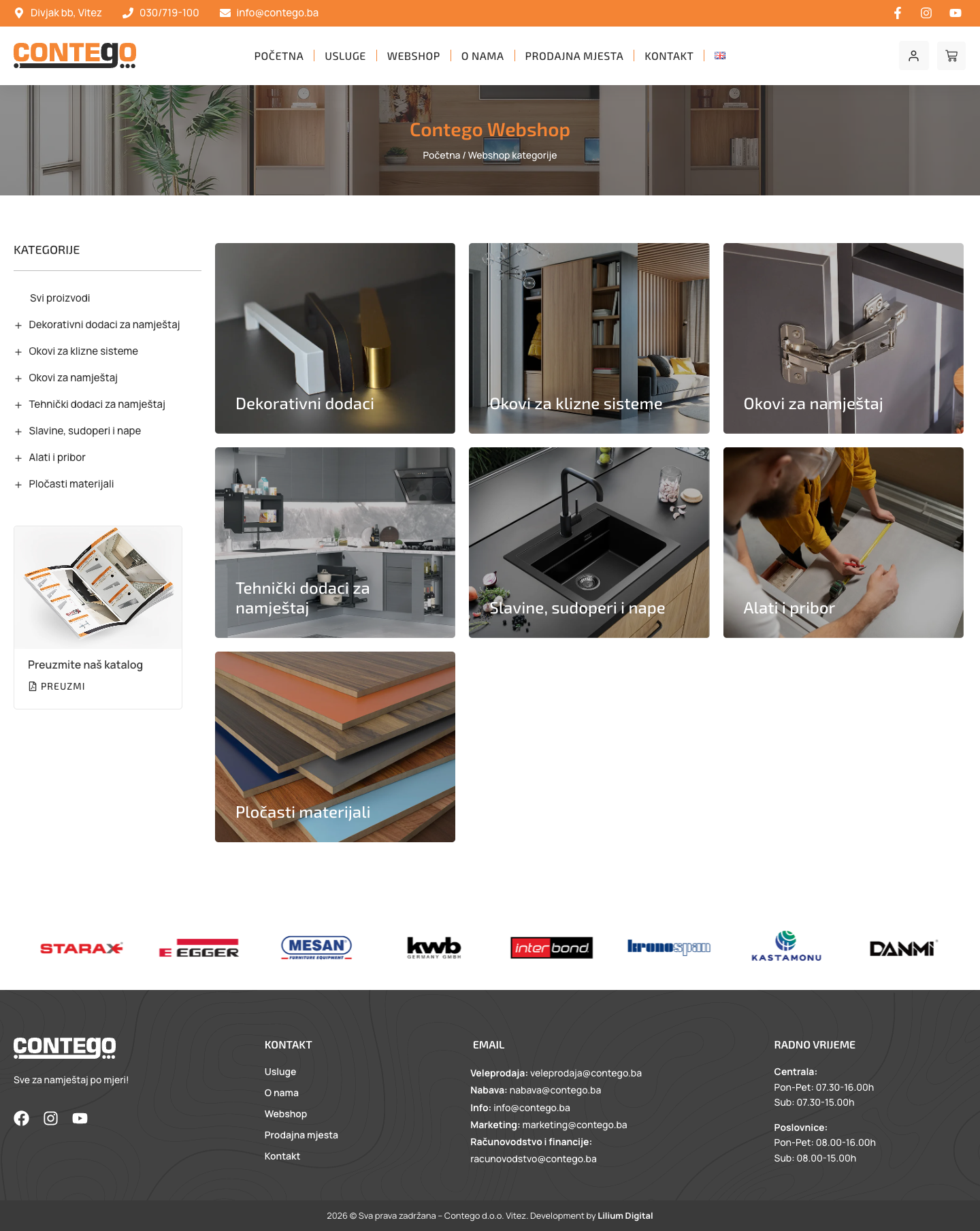 Contego d.o.o. - projekti