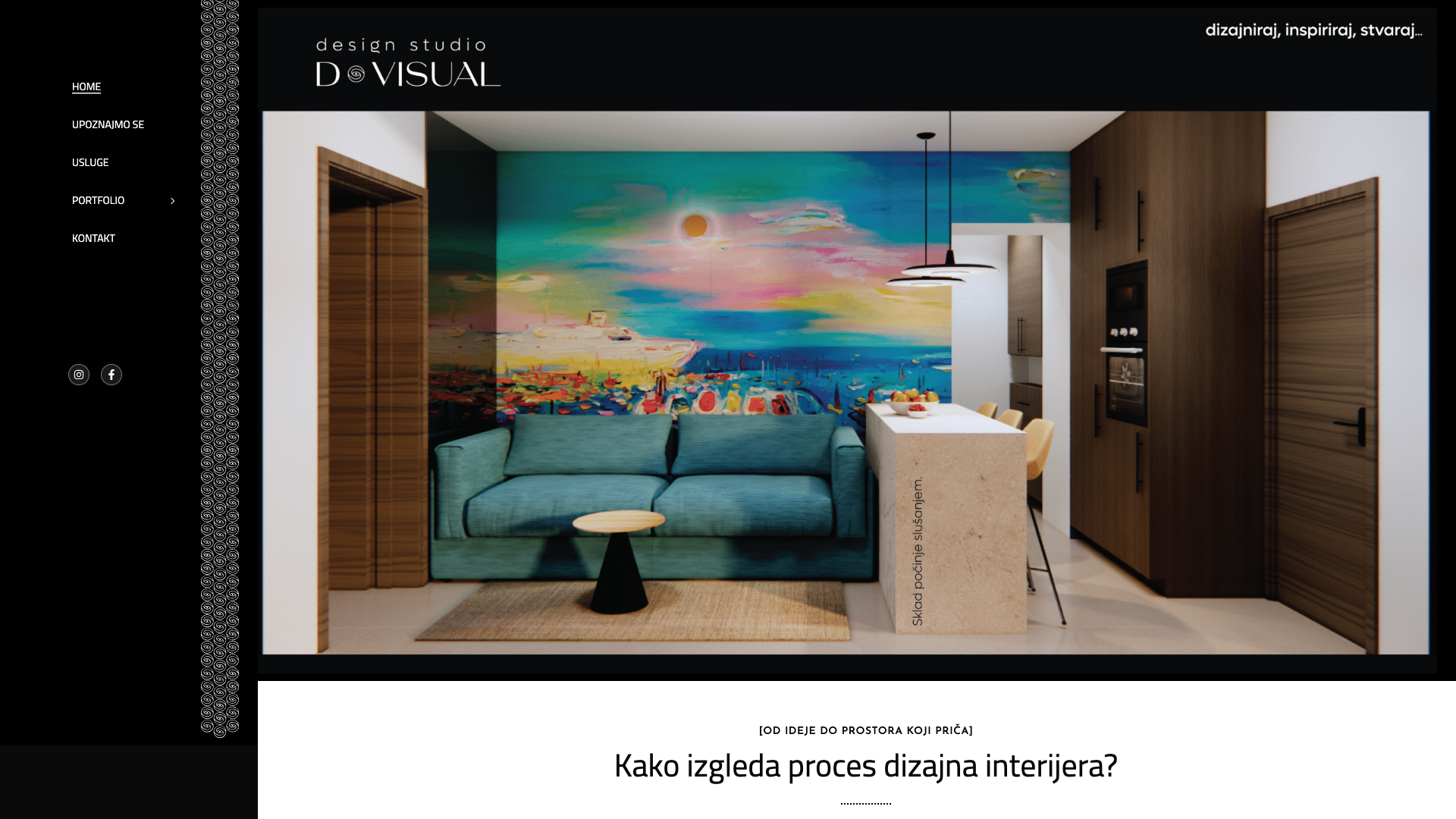 D VISUAL studio, dizajn interijera