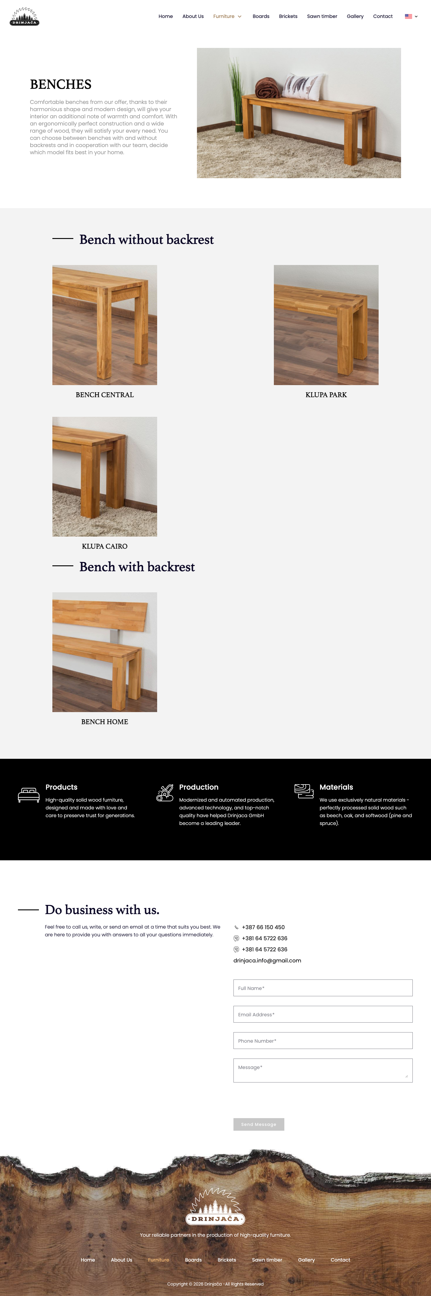 benches
