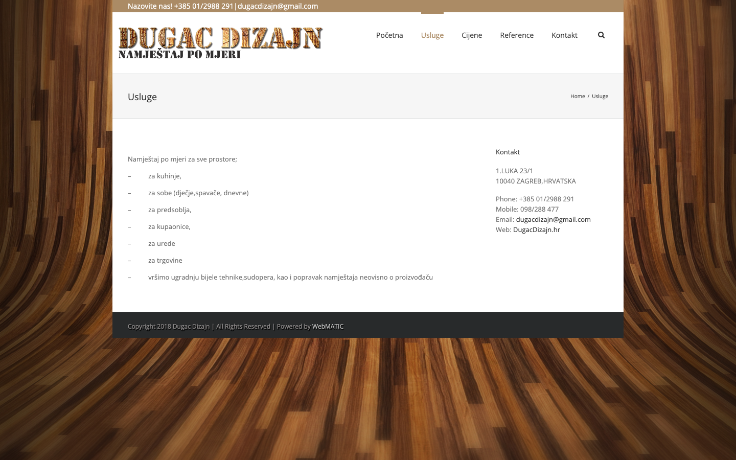 Dugac Dizajn - projekti