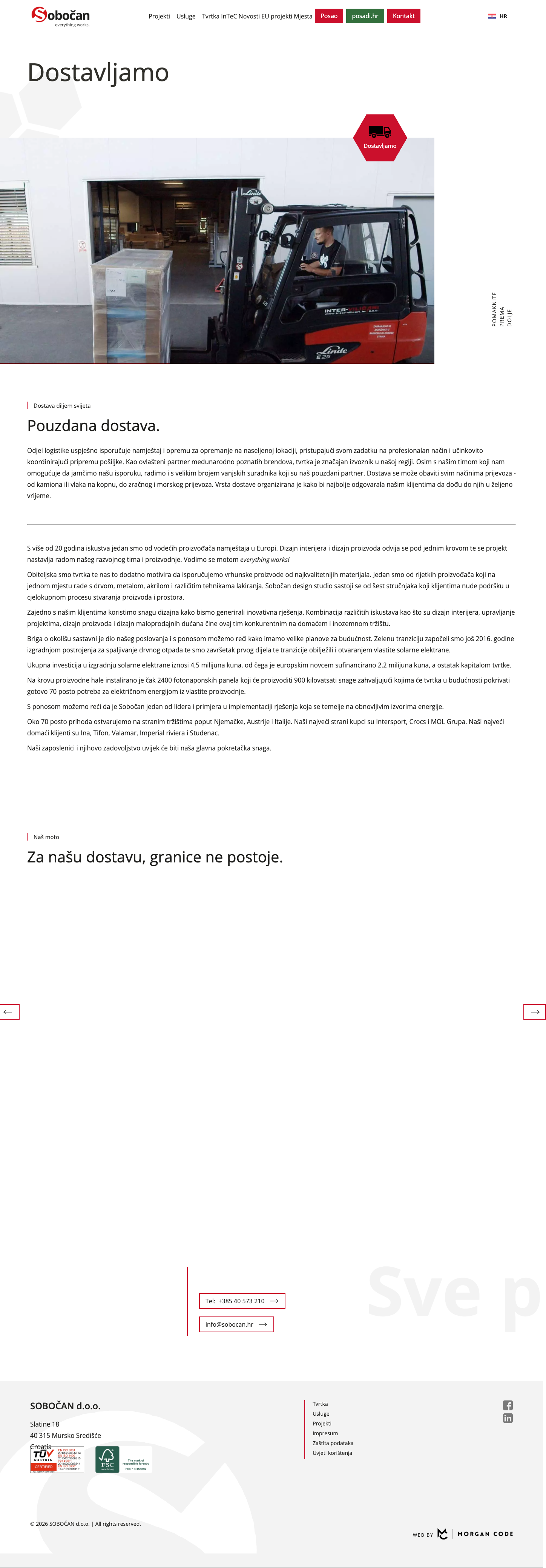 dostavljamo