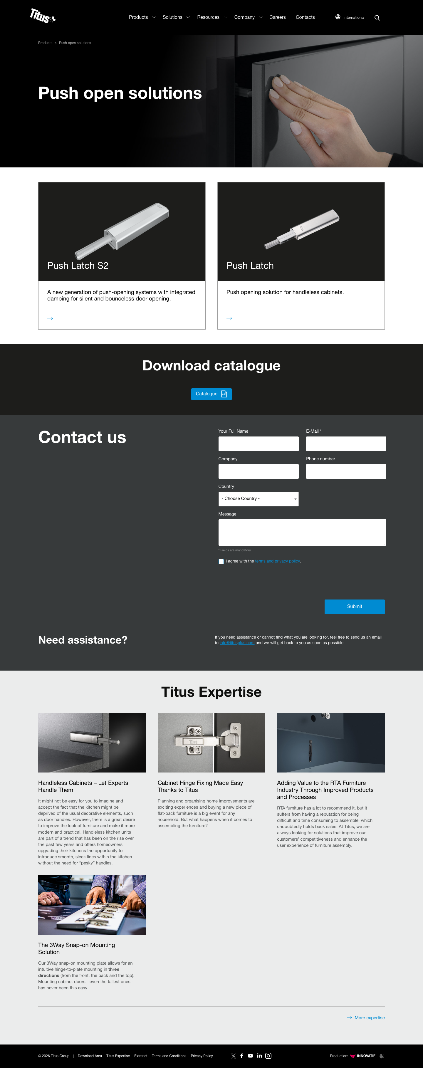 push-open-solutions