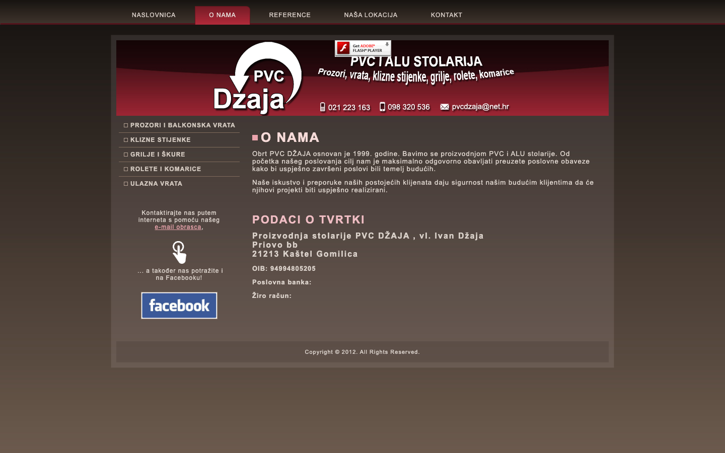 PVC DŽAJA - projekti