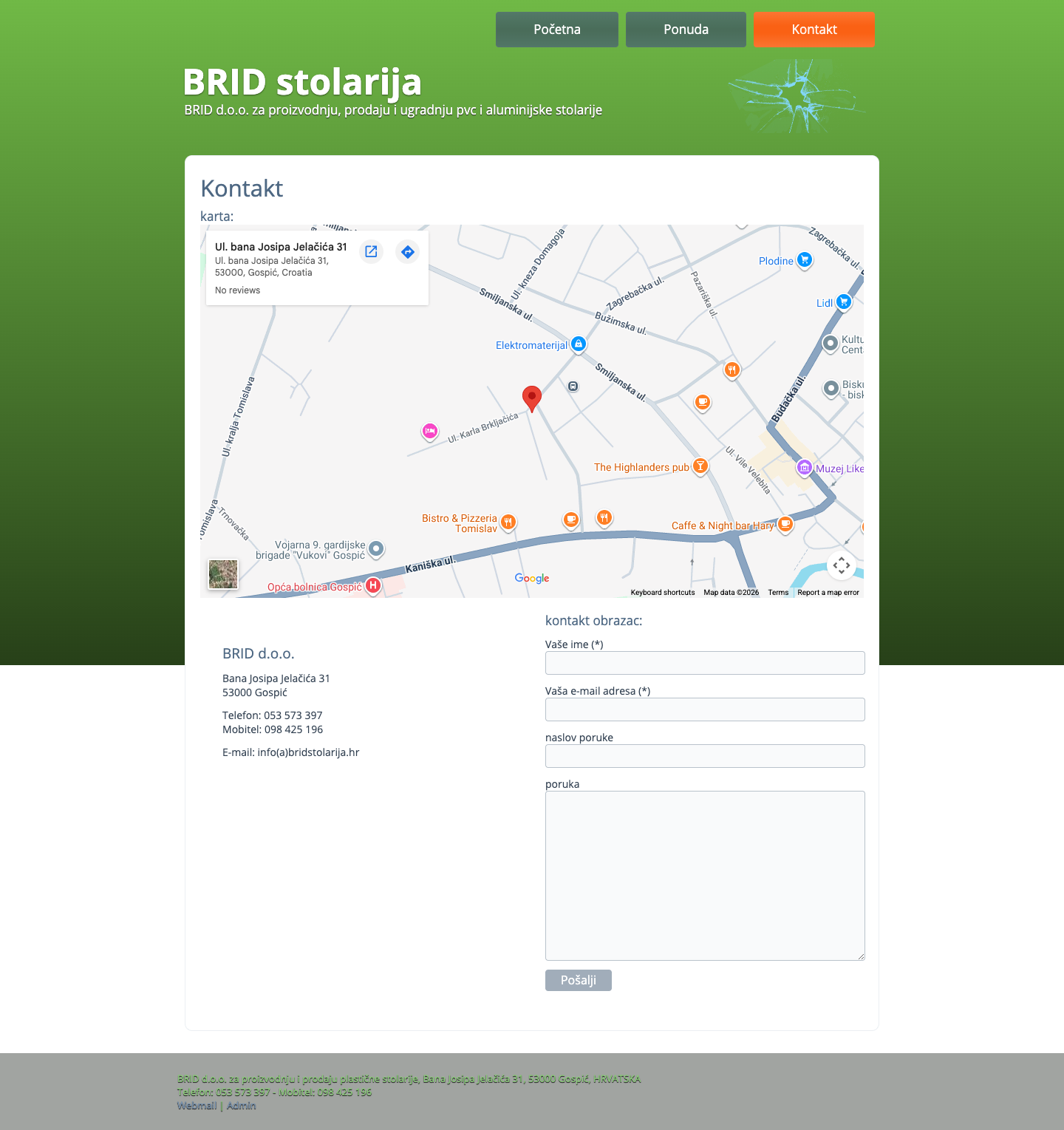 BRID stolarija - projekti