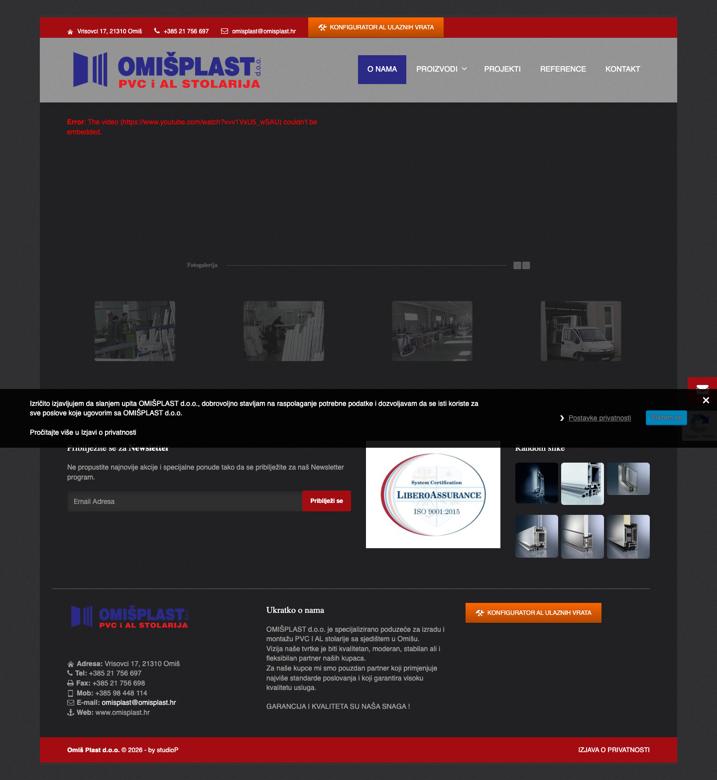 OMIŠPLAST d.o.o. - projekti