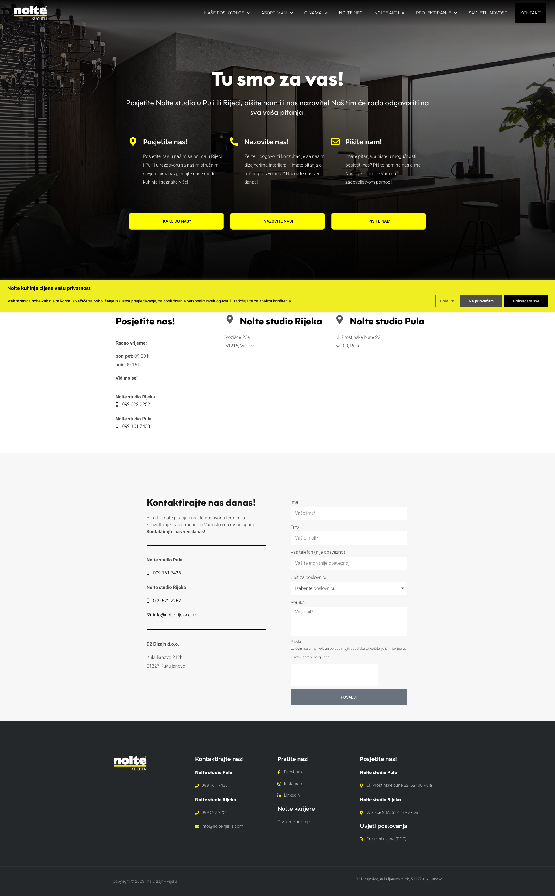 Nolte studio Rijeka - projekti