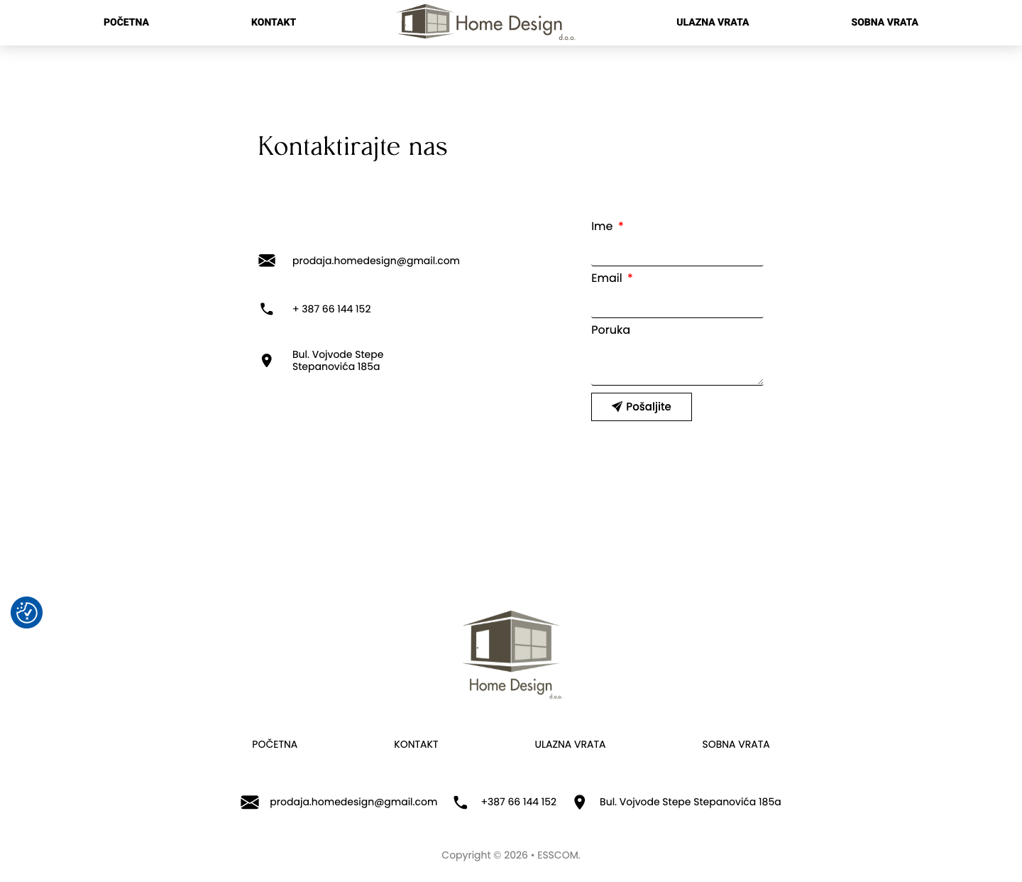 Home Design d.o.o. - projekti