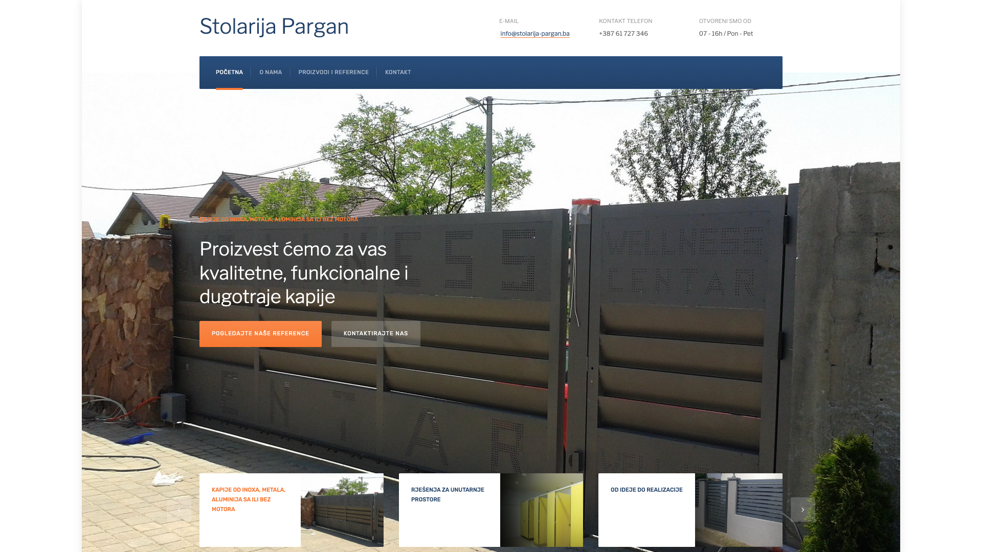 Stolarija PARGAN