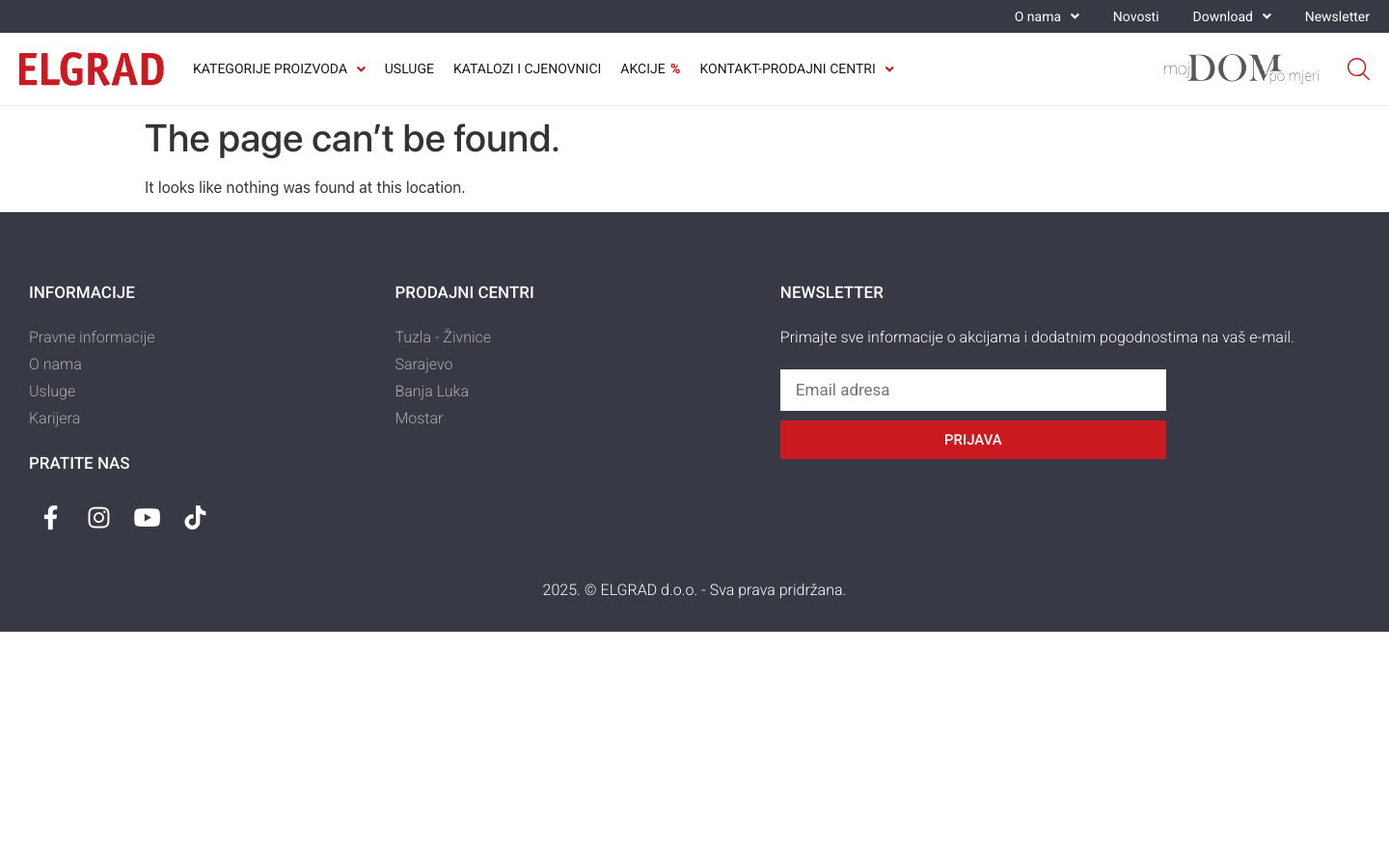homepage