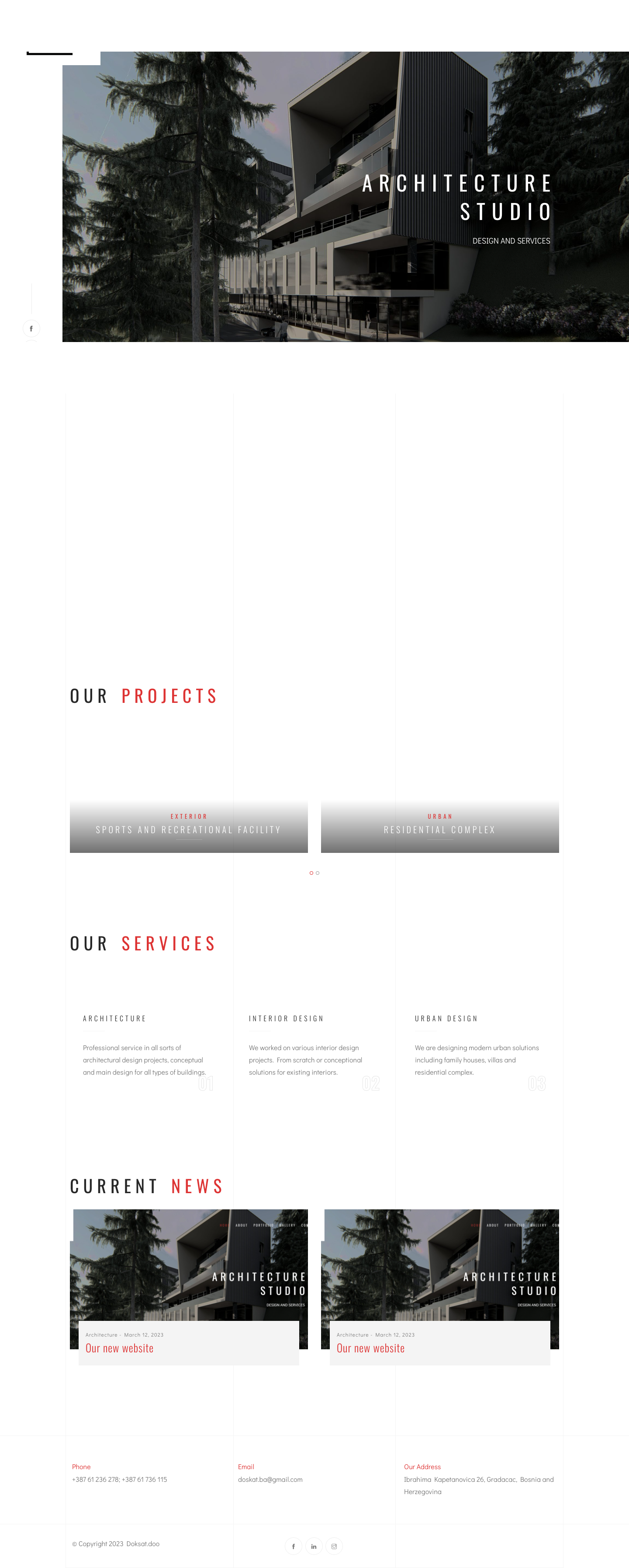 homepage