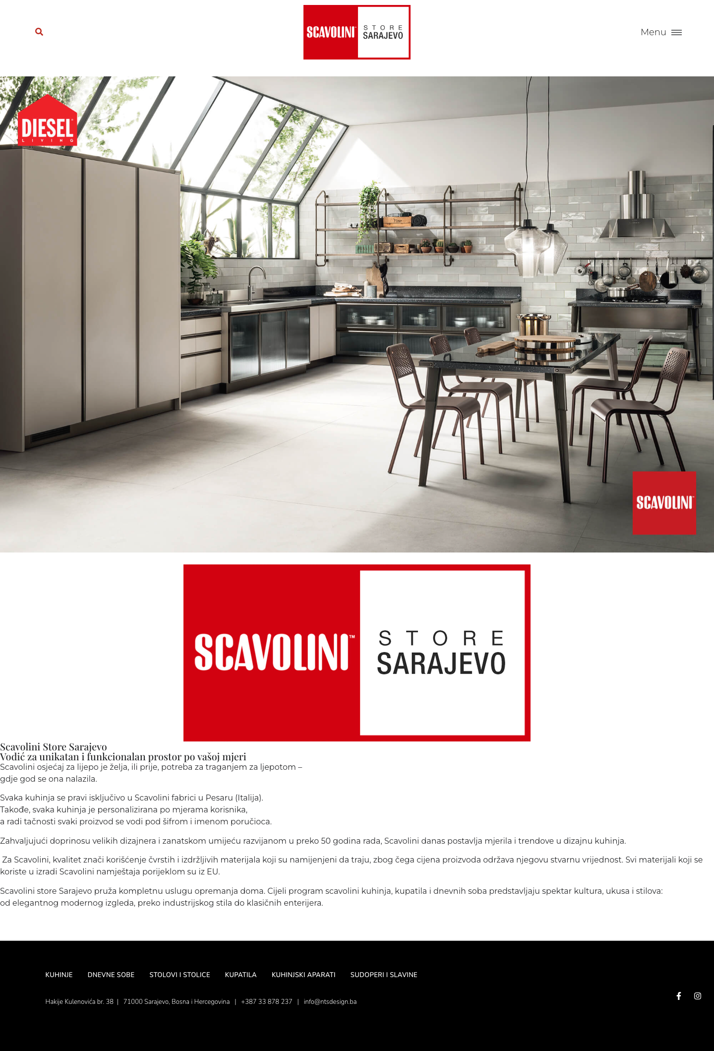 Scavolini Store Sarajevo - projekti