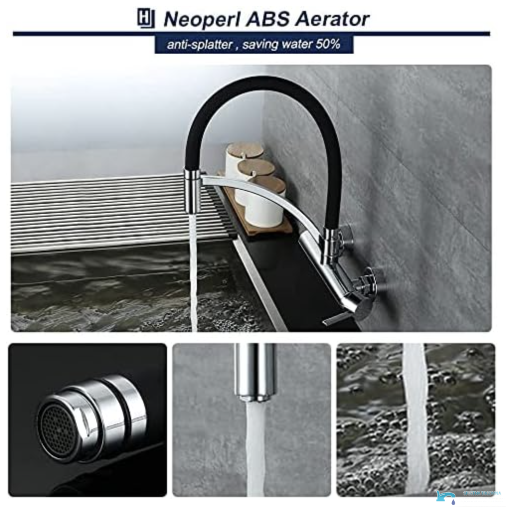 Aeratore del rubinetto per lavello WL1026 con getto uniforme e concentrato