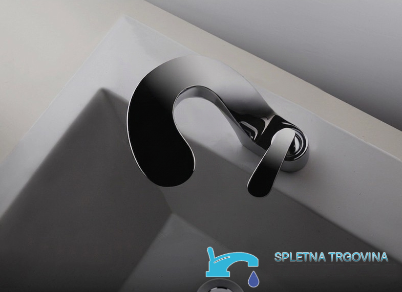 Rubinetto da bagno EYN KA17318 da piano con LED, disponibile in più finiture