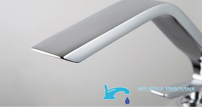 Rubinetto da bagno EYN KA933141 in ottone, da piano, in più finiture tra cui cromo e cromo scuro