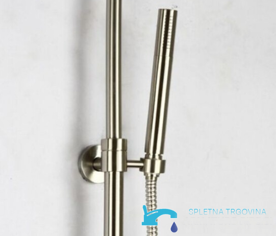 Doccetta a stelo del sistema doccia esterno EYN NSN07693 con supporto e flessibile