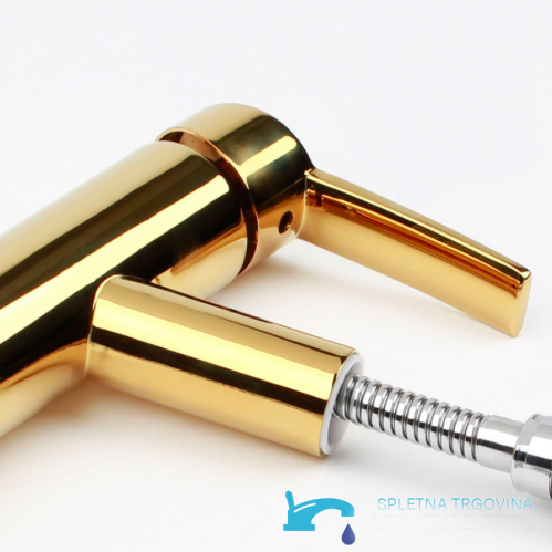 Doccetta estraibile del rubinetto da bagno KZI8705 con tubo flessibile
