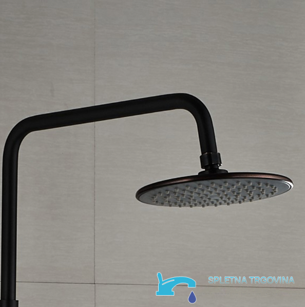 Soffione rotondo del sistema doccia NTC79887 con ugelli ravvicinati