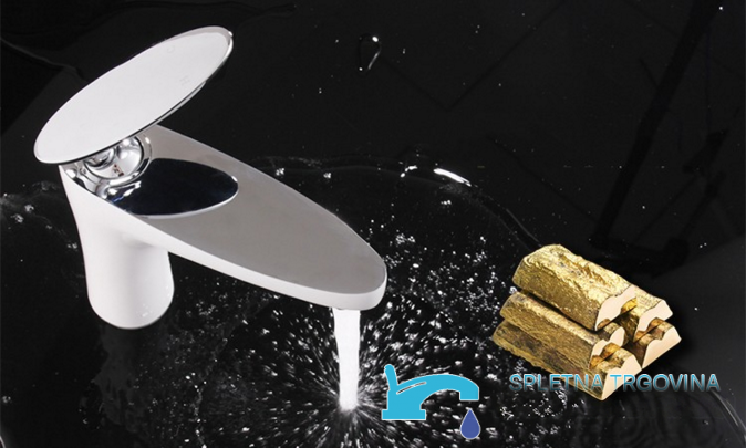 Rubinetto da bagno EYN KP2353 da piano in ottone, disponibile in molteplici finiture