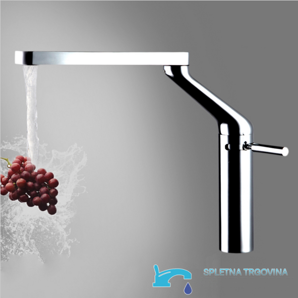 KA05738 - rubinetto cucina con getto d'acqua, rubinetto cromato