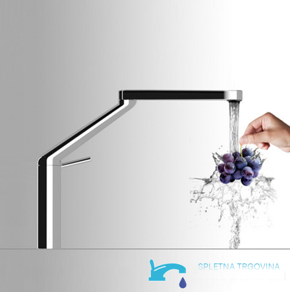 Rubinetto da bagno EYN KA05738 da piano con bocca girevole, disponibile in diverse finiture