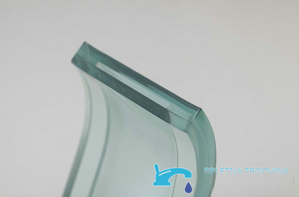 Bocca curva in vetro temperato del miscelatore per vasca SK0264