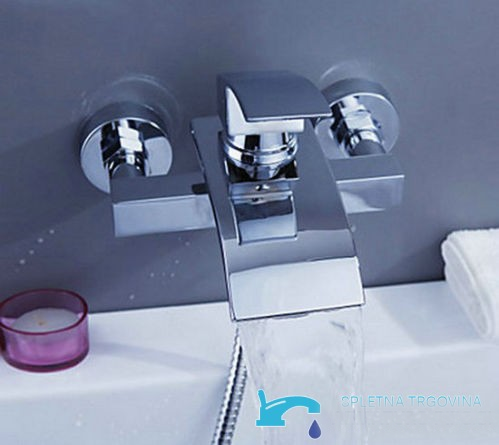 EYN3535 - vodopádová vanová baterie, nástěnná vanová baterie