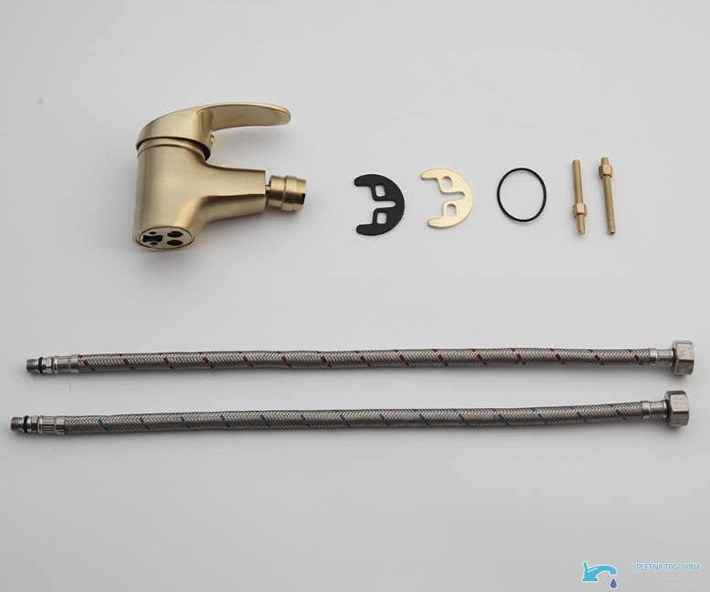 Miscelatore bidet BBG0953 con flessibili e accessori di montaggio