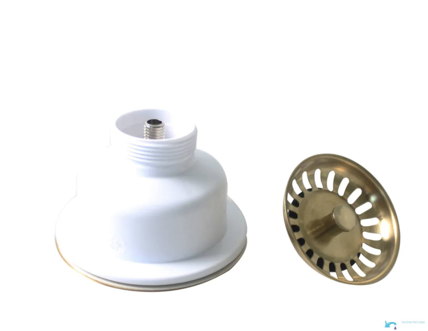 Cestello rimovibile e corpo di scarico della piletta EYN GBP1504