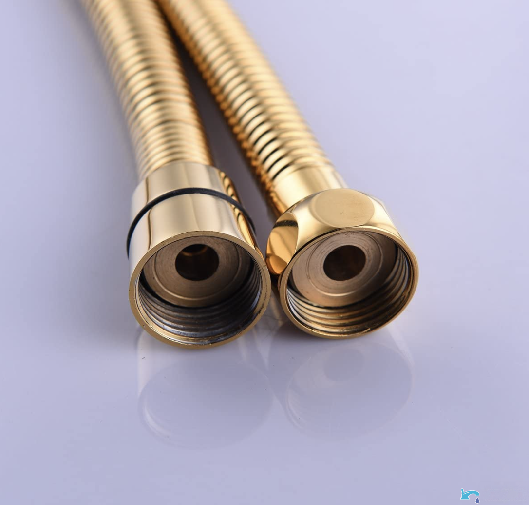 ZC1008 - flessibile doccia oro, tubo doccia oro