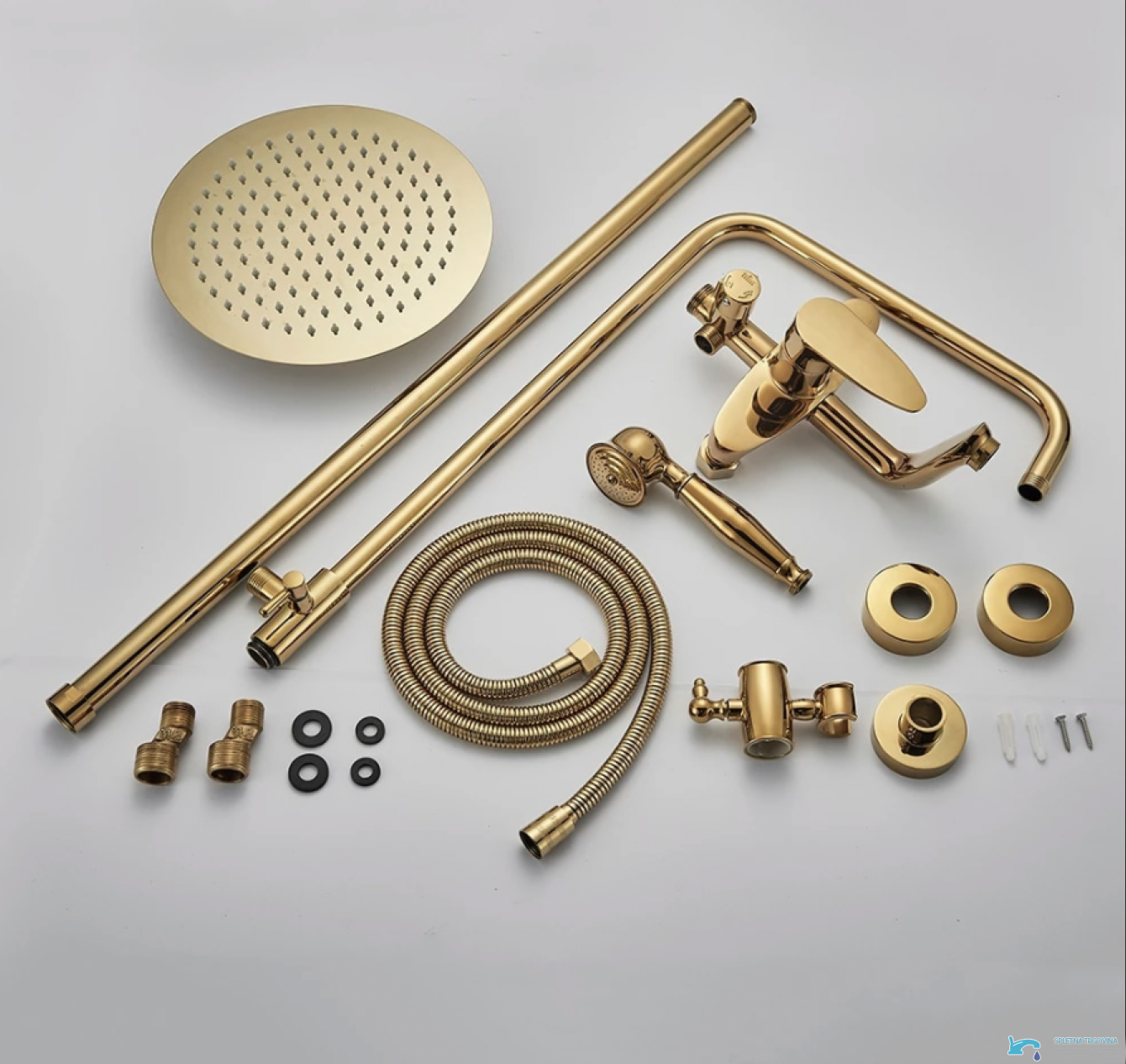 Componenti e accessori di montaggio del sistema doccia a vista ZNT1699