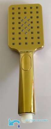RZ18038 - doccetta dorata, doccetta con pulsante