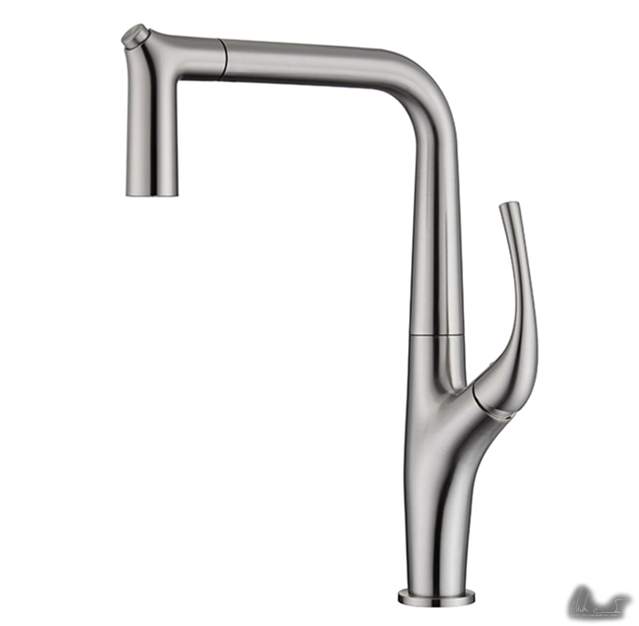 Miscelatore da cucina KF1013 con doccetta estratta e tubo flessibile