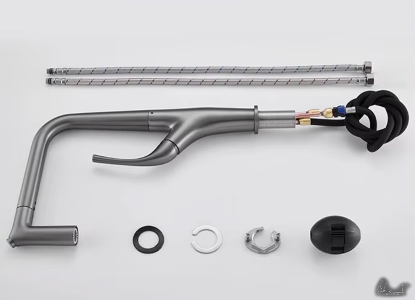 Küchenarmatur ELITE EDITION KF1013 mit Anschlussschläuchen und Montagesatz