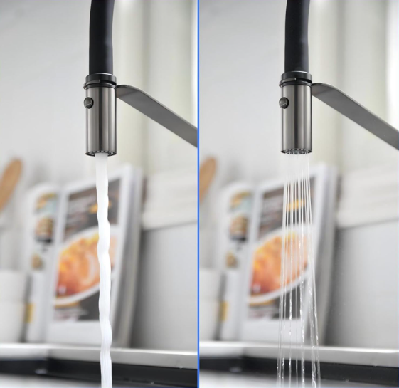 Doccetta estraibile del rubinetto da cucina KW1202 con selezione del getto