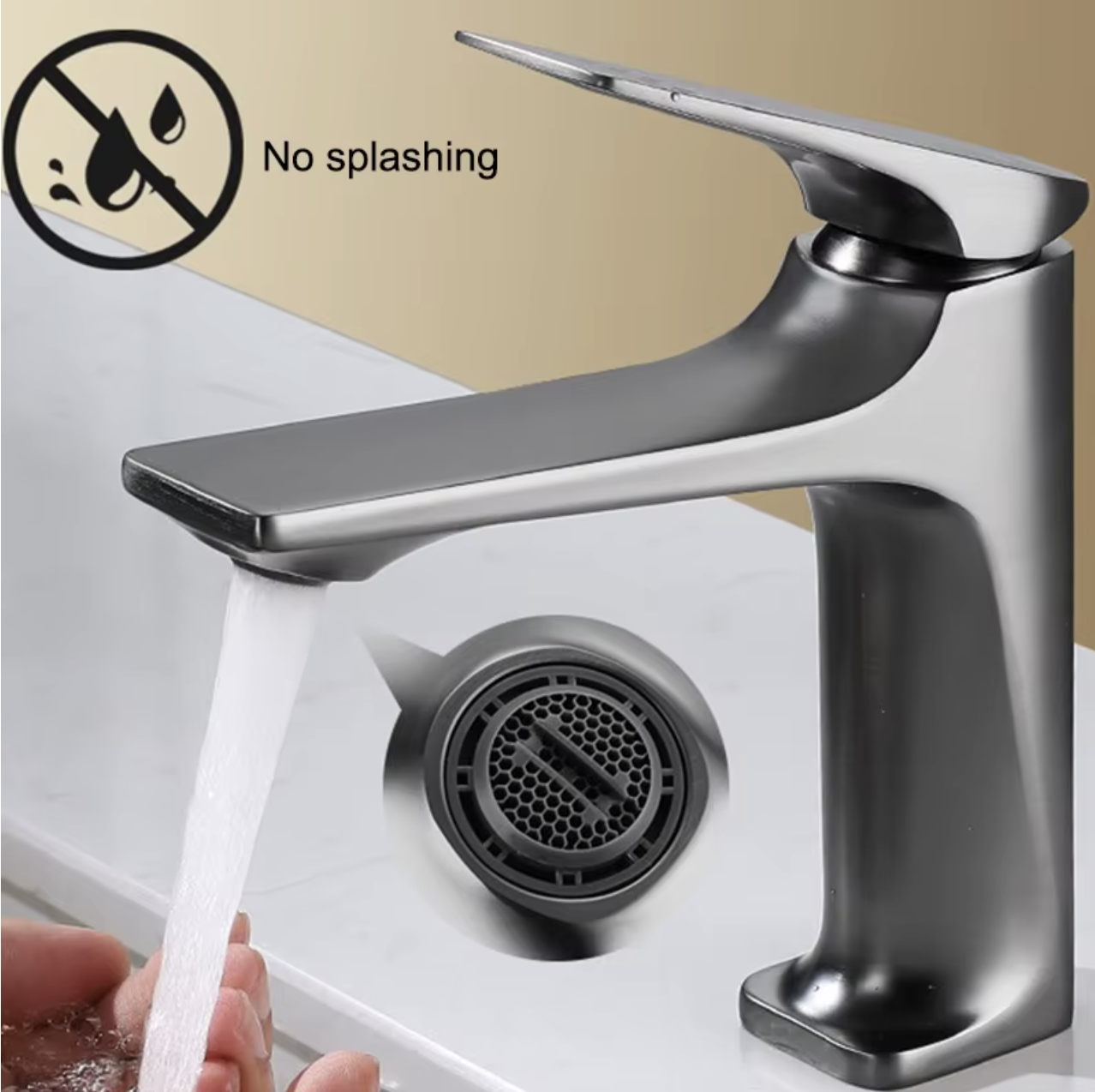 Regolatore di getto del miscelatore in acciaio inox ELITE EDITION BS2150 per un flusso uniforme