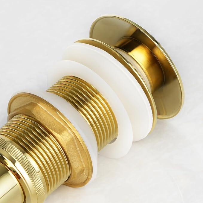 ELITE EDITION BSD1046 - piletta click clack oro, scarico lavabo oro