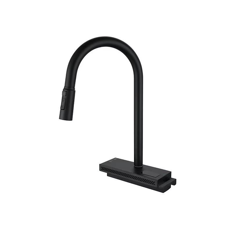 Miscelatore da cucina ELITE EDITION KFS1442 — vista singola in nero opaco