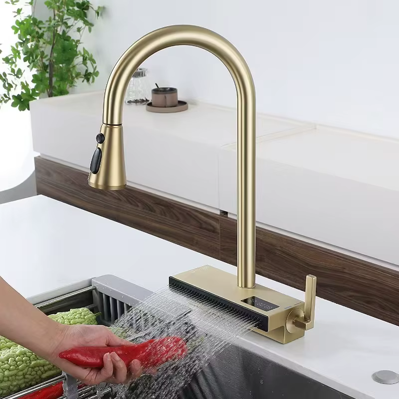 Miscelatore per lavello ELITE EDITION KFS1442 in oro spazzolato
