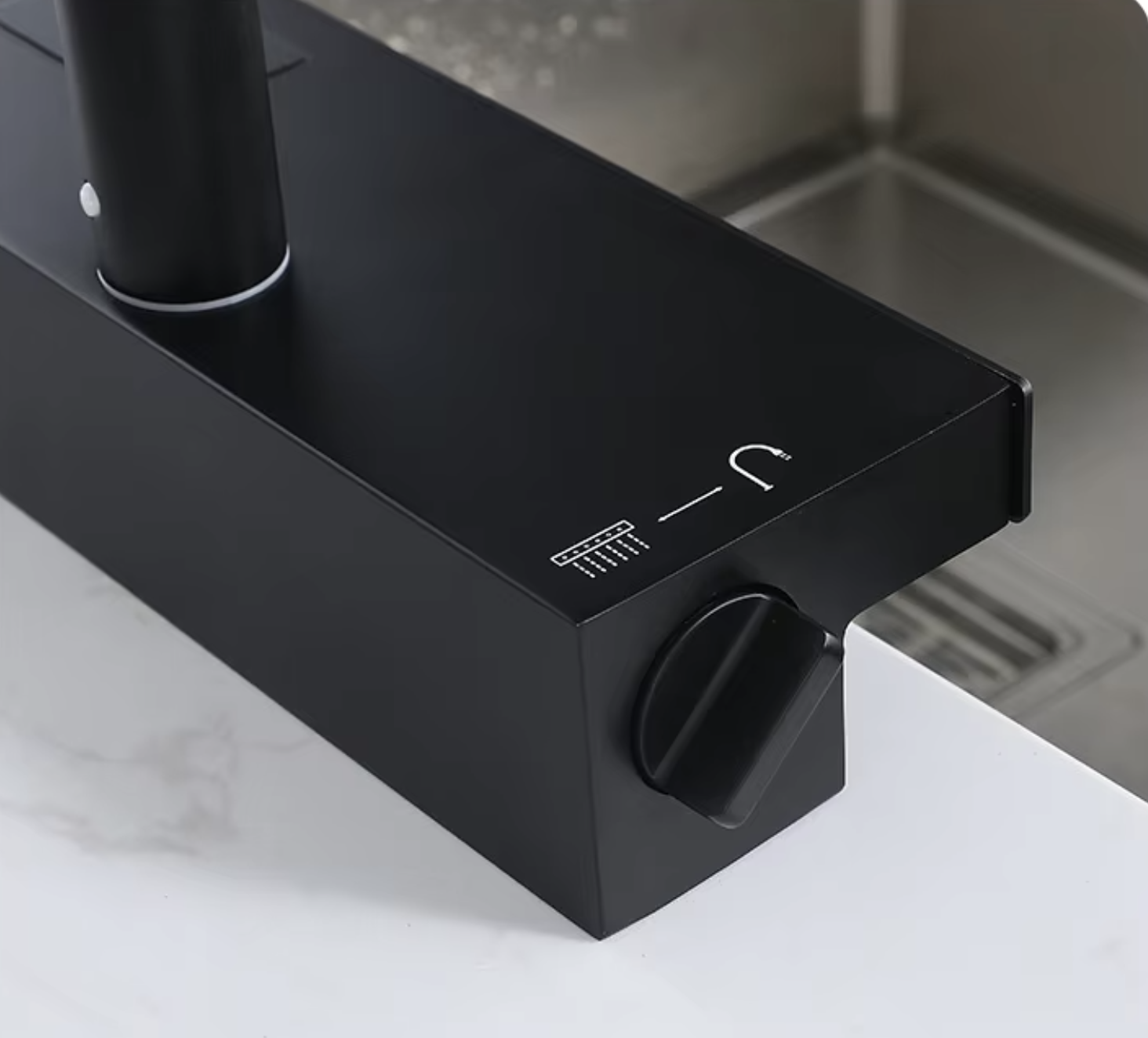 Dettaglio del selettore di ELITE EDITION KFS1442 per la bocca a cascata